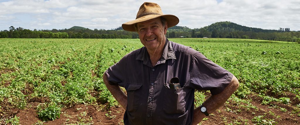 Learn about Queensland potato grower David Nix and his on-farm biosecurity practices protecting him from pests and diseases.