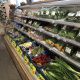 Fresh produce display from Landmarkt, a fresh produce market focusing on locally sourced food.