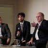 L-R: Erek Pekkeriet, Nicolas Tsurukawa and Kevin Walsh take part in a panel discussion at the 2018 Global Innovations in Horticulture Seminar.