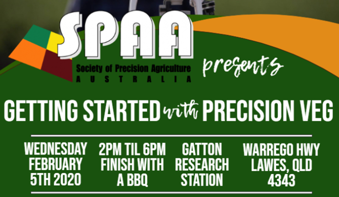 Event: Getting Started with Precision Veg (tomorrow)