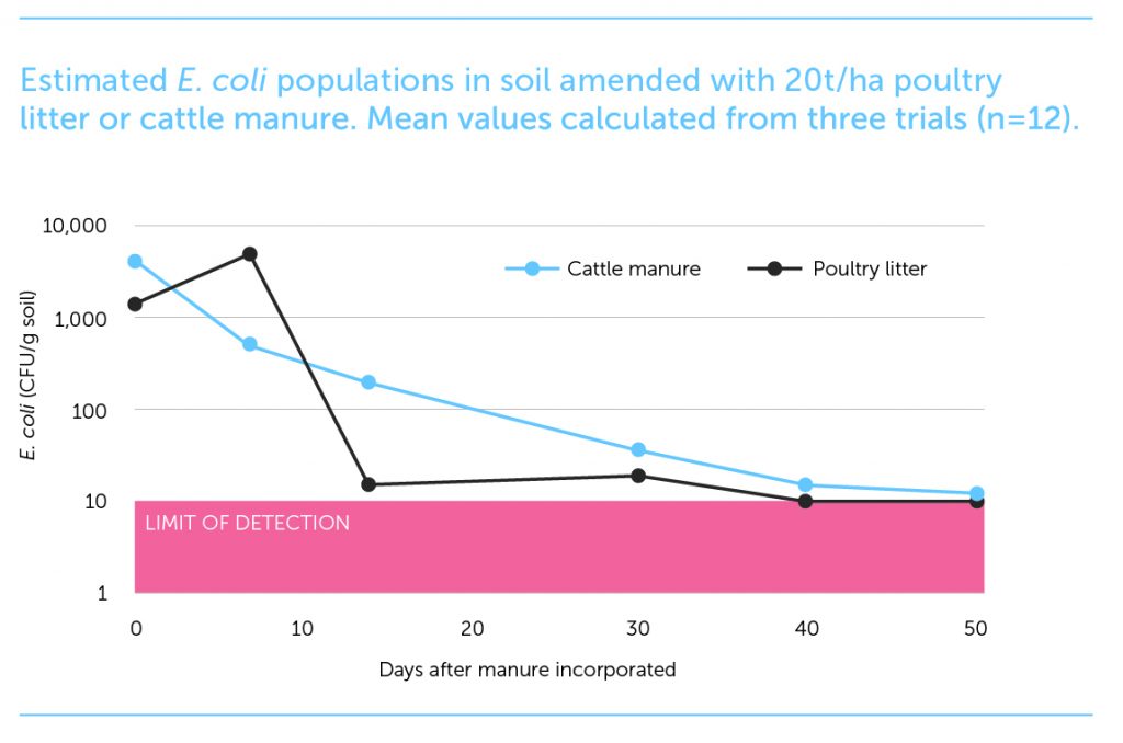 Pathogen persistence on leafy vegetables AUSVEG