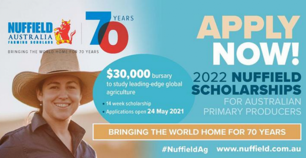Bring global insights home: Apply now for Nuffield Scholarship