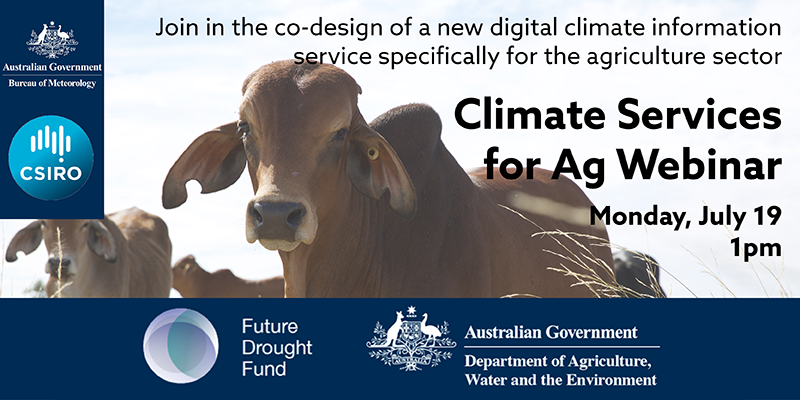 Webinar: Climate Services for Agriculture program