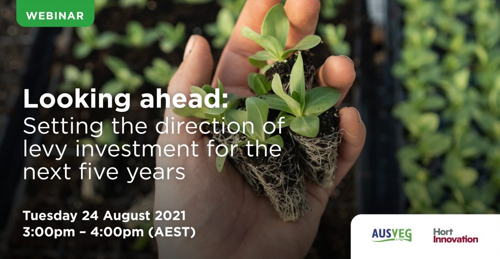 Upcoming webinar – Looking ahead: Setting the direction of levy investment for the next five years