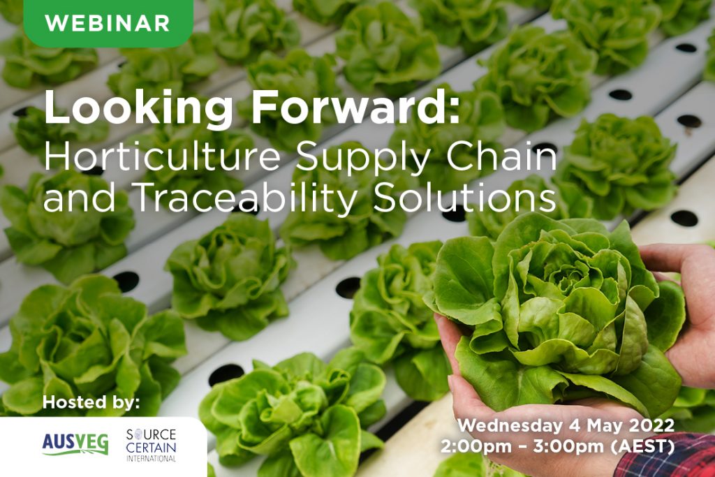 Webinar: Building resilient horticulture supply chains & traceability solutions