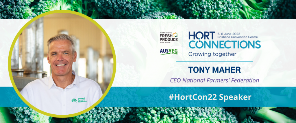 Tony Maher to speak at Hort Connections 2022!