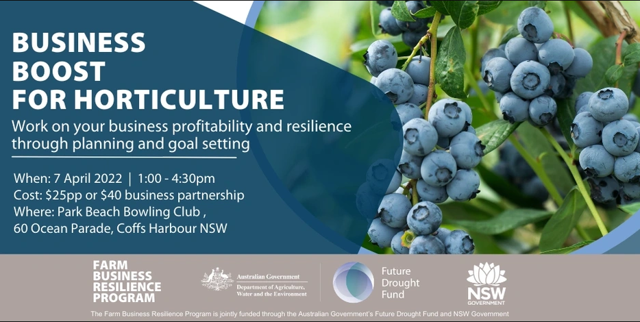 Business boost for horticulture: Coffs Harbour, NSW