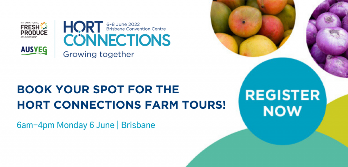 Book your spot for the Hort Connections Farm Tours! AUSVEG