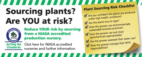 Nursery Industry Accreditation Scheme, Australia (NIASA) Banner